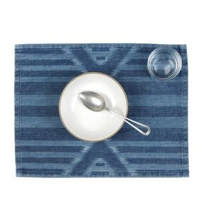 NWOT UBI-IND Mi Cocina Collection Denim Placemat